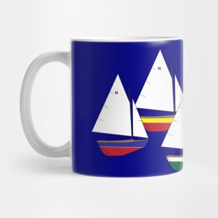 Herreshoff 12 1/2 Sailboats Racing Mug